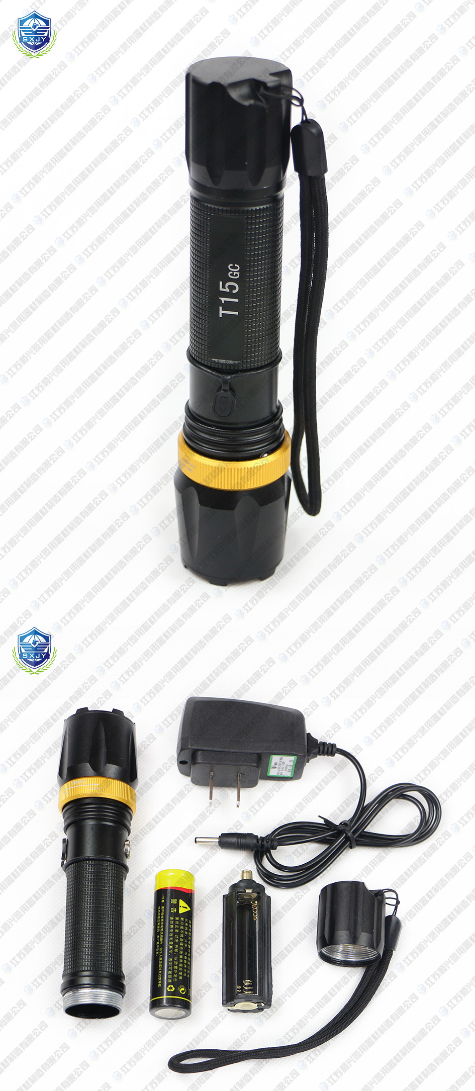 t15-20强光手电筒 - 照明器材 - 产品中心 - 顺兴警用